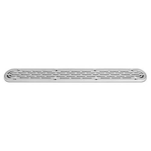 AquaStar Pool Products 24NF101 24 Sq White Flat Drain Cover