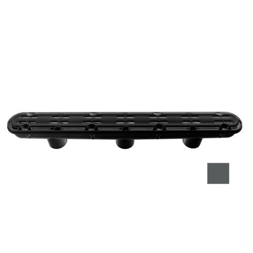 AquaStar 32" Dark Gray Channel Drain w/ 3 Port Sump Anti-Entrapment Suction Outlet Cover | 32CDAV105