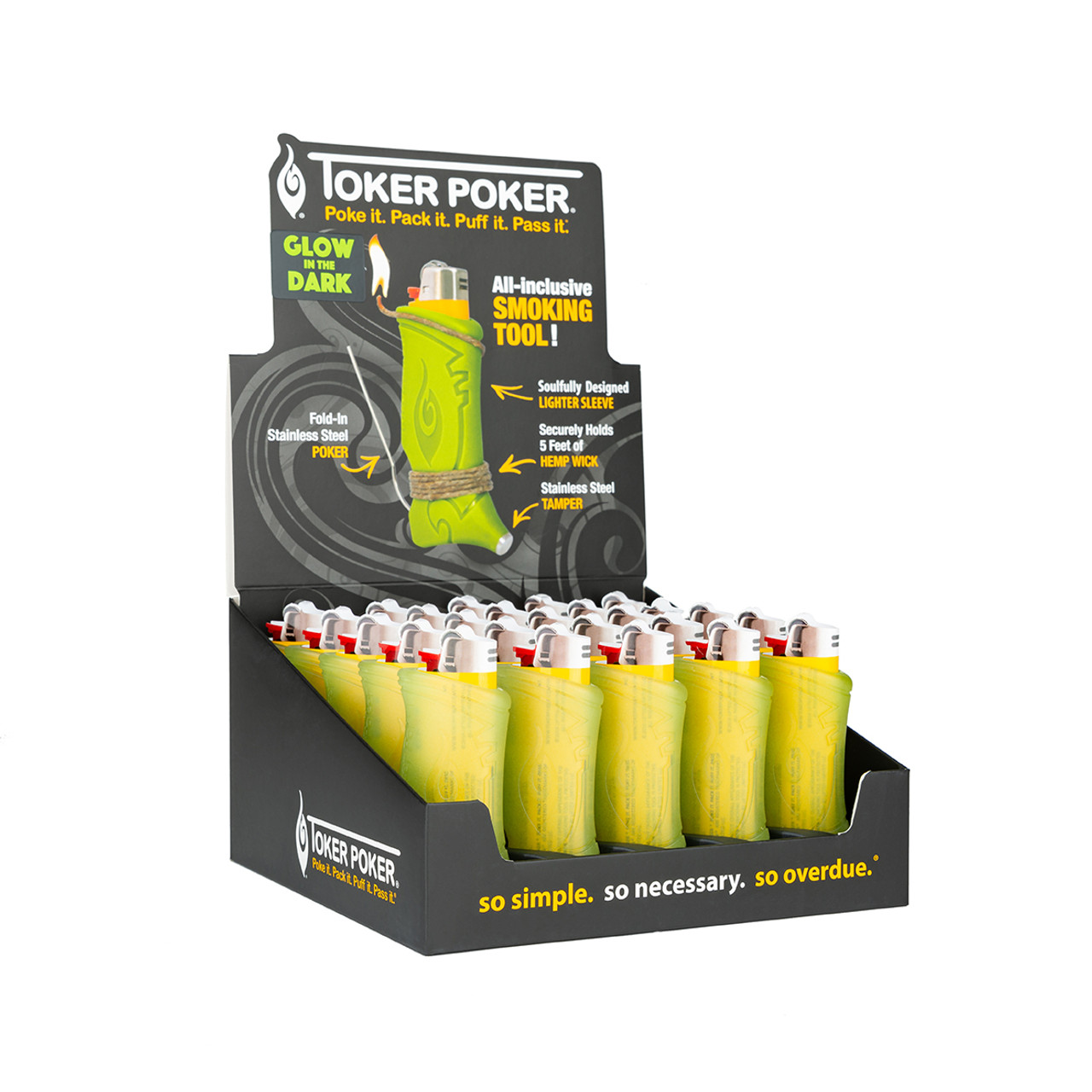 Toker Poker OG Various colors available - BIC