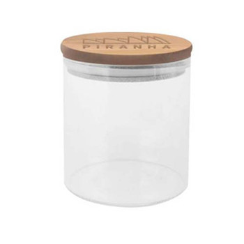 Piranha Storage Jar w/ Bamboo Lid