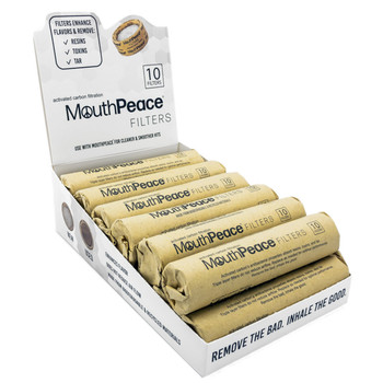 MouthPeace Filter Roll Pop Replacement 13pc Display