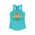 "I'm Beachin" Summer Cat tank top, Funny Summer Tank Top, Women's Beach Racerback Tank