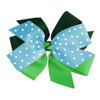 Large Pinwheel Print Bow  PIN400PR