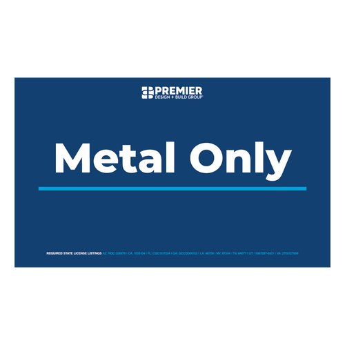 Metal Only Banner