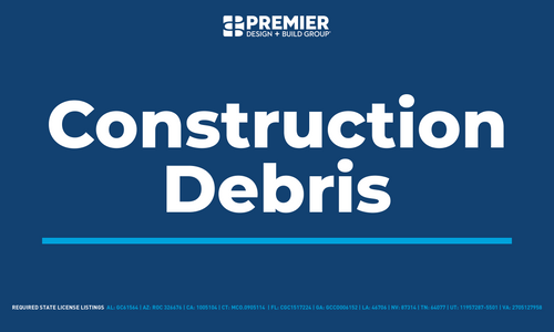 Construction Debris Banner