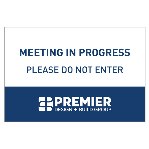 Meeting in Progress Magnet