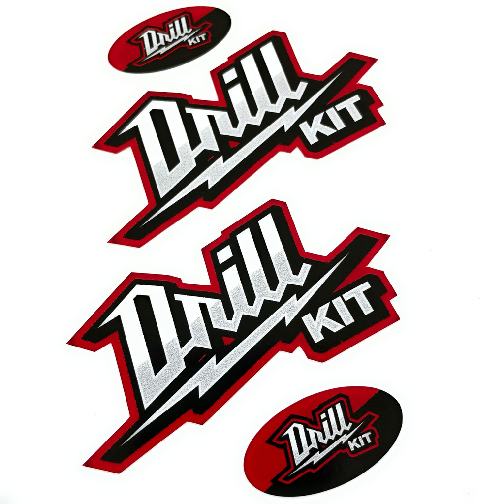 Drill Kit (4 pack)- Stickers
