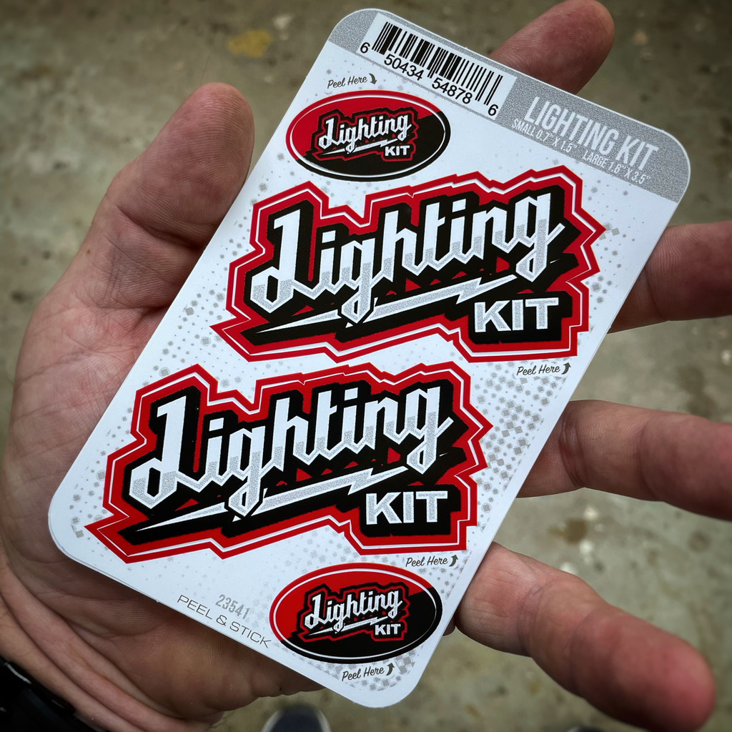 Lighting Kit (4 pack) - Stickers
