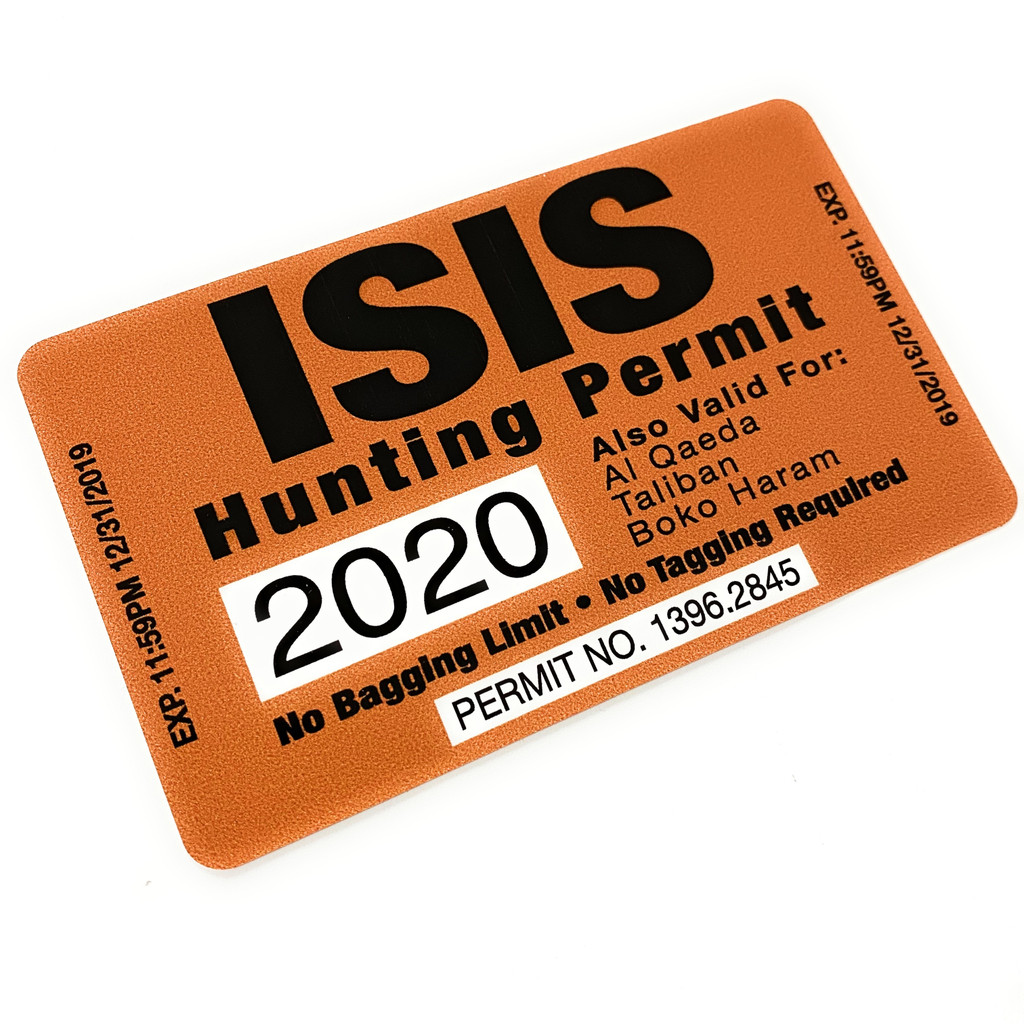 2020 ISIS Hunting Permit