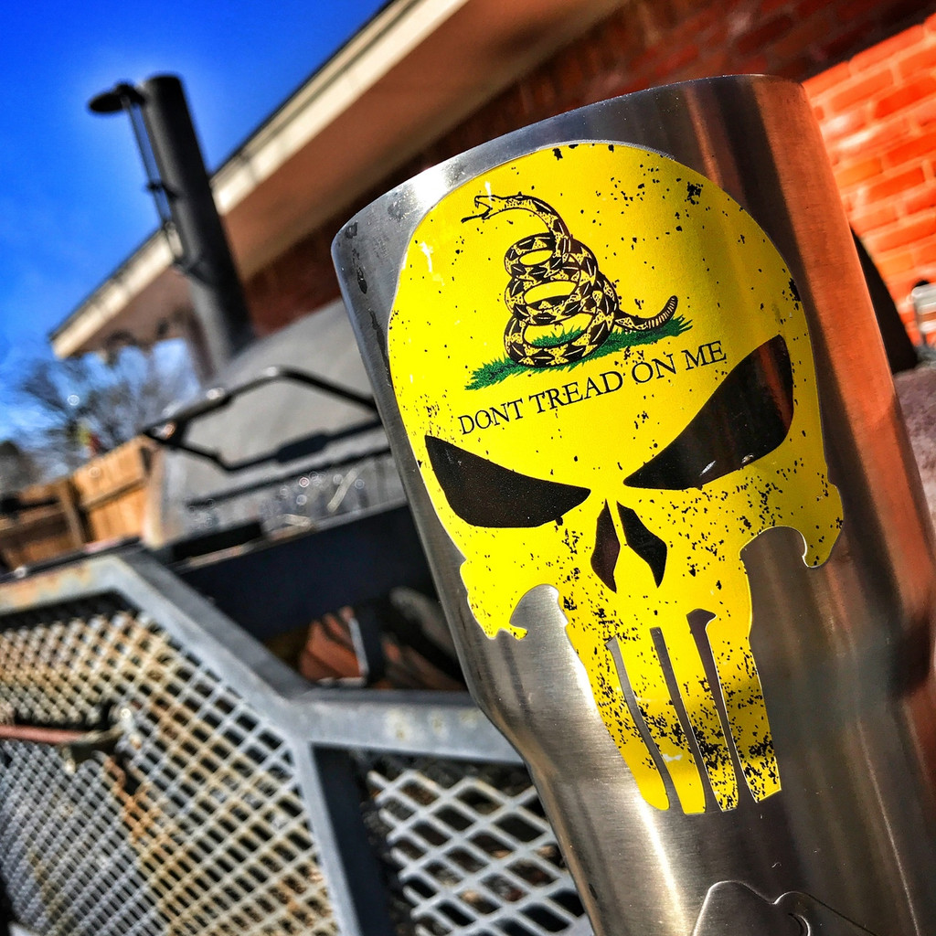 Punisher Don't Tread On Me - Sticker