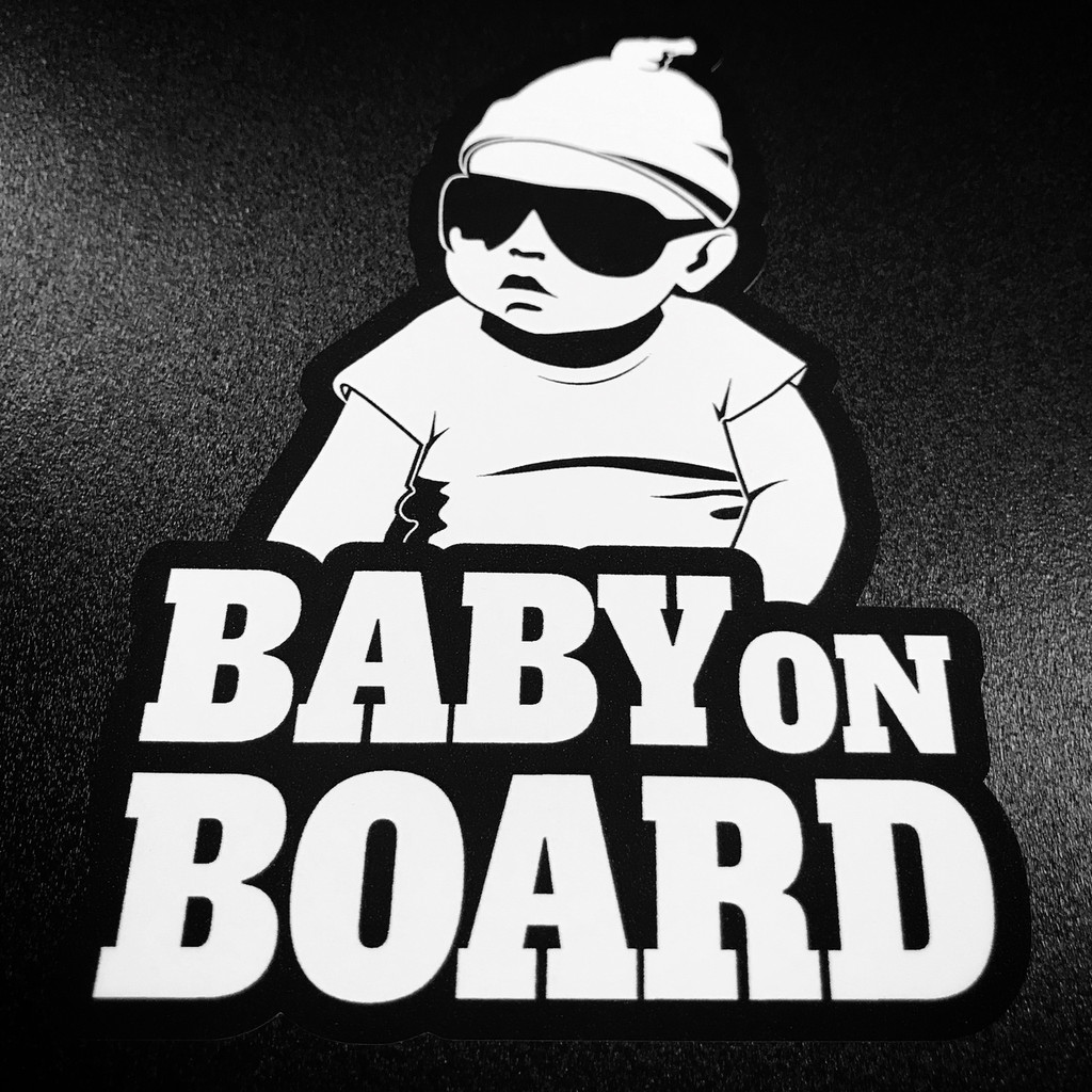 Baby Carlos On Board - Sticker