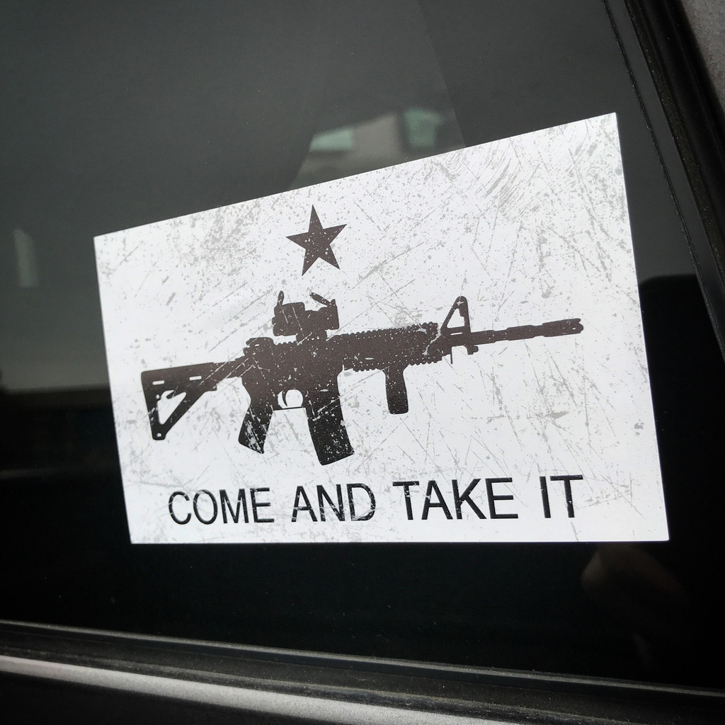 Come and Take it AR-15 - Sticker
