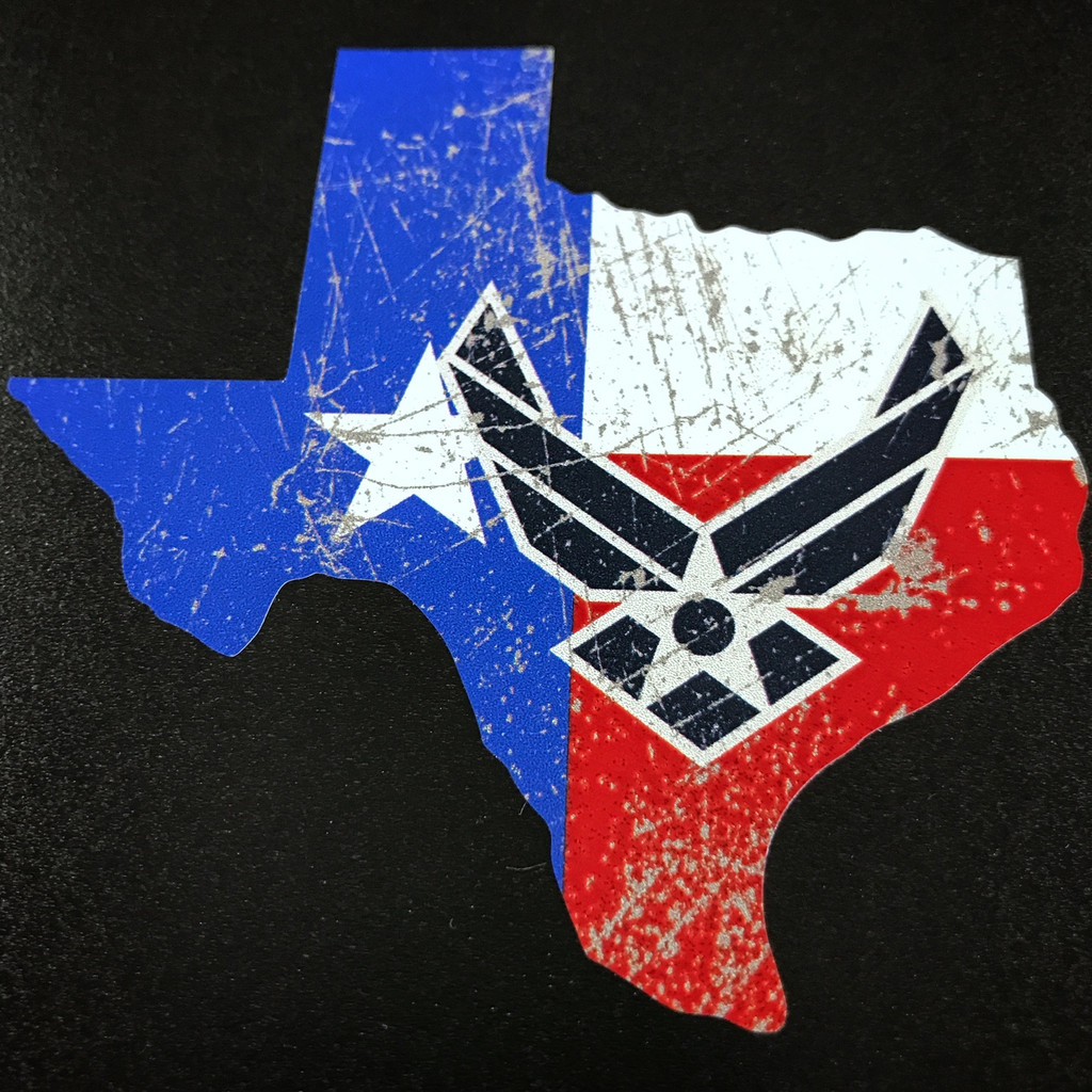 Texas USAF US Air Force - Sticker
