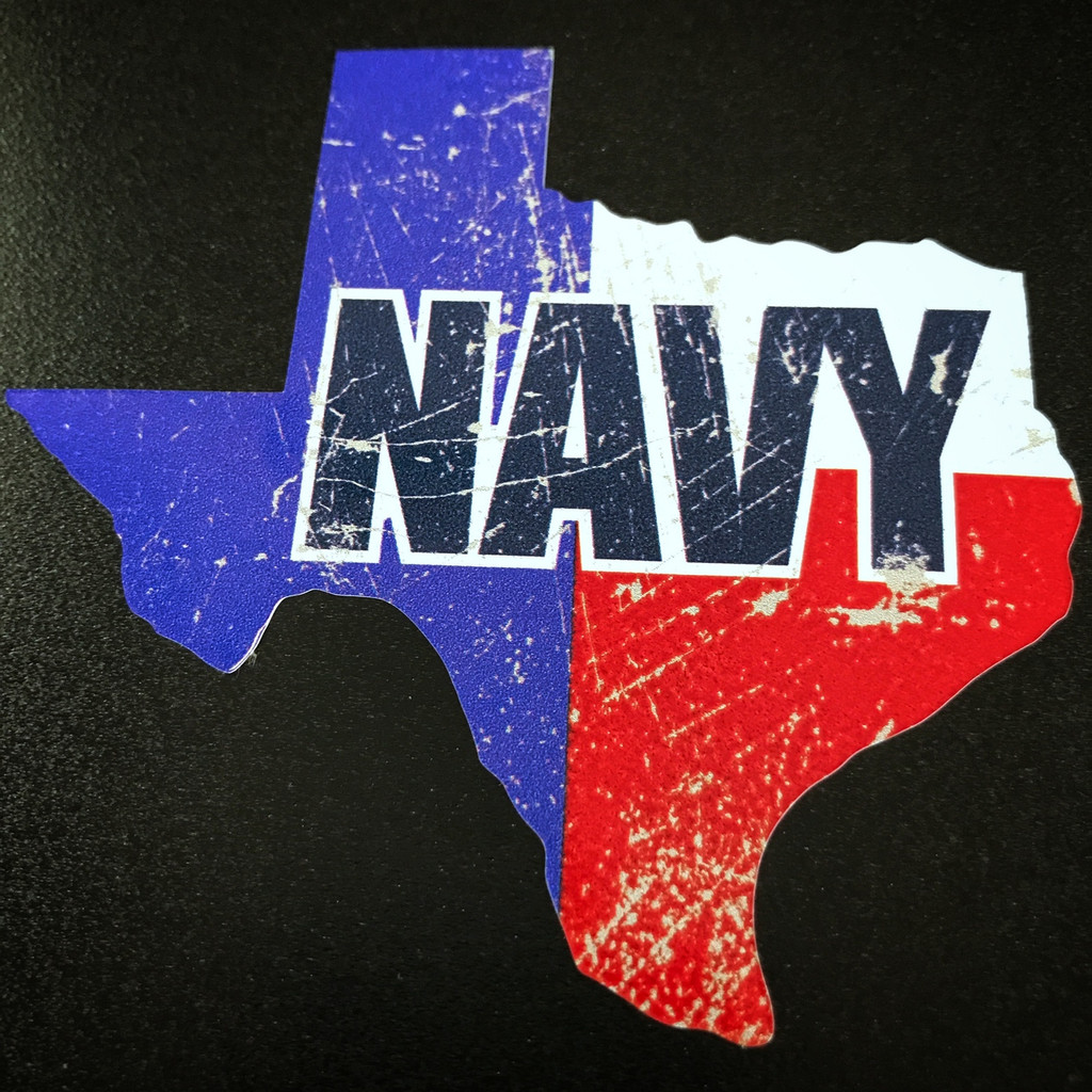 Texas NAVY - Sticker
