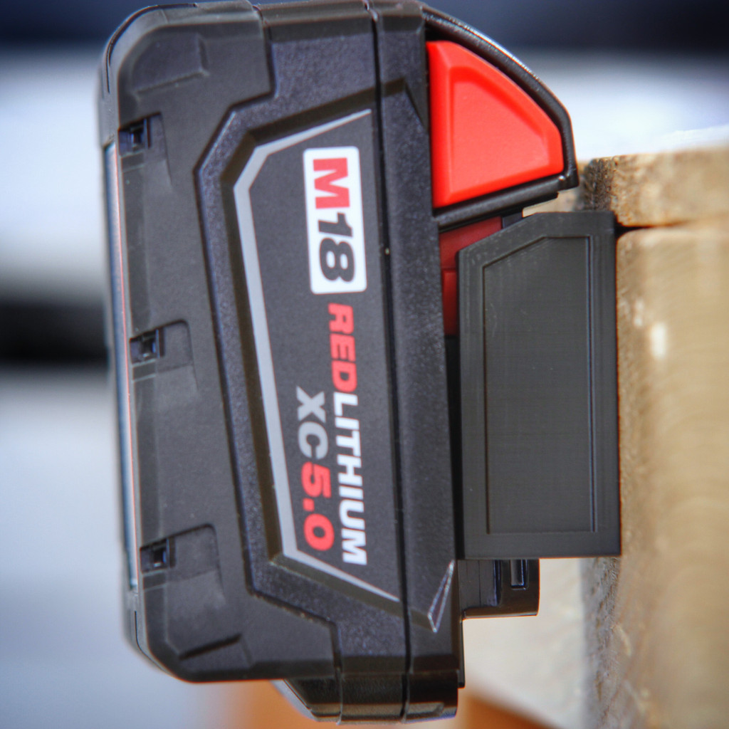 Battery Mount Adapter Dock Holder for Milwaukee M18 M 18v