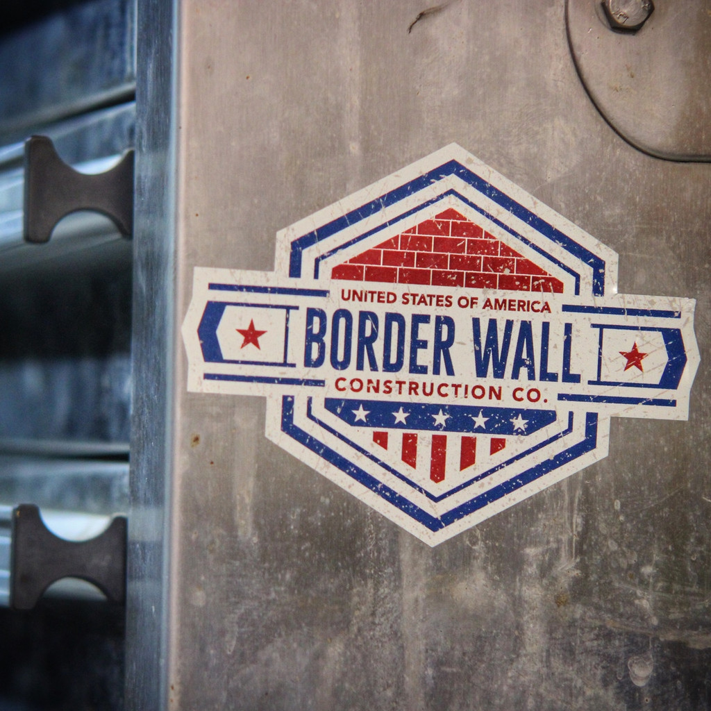 Border Wall Construction Company - Sticker