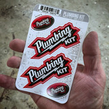 Plumbing Kit (4 pack) - Stickers
