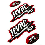 HVAC Kit (4 pack) - Stickers
