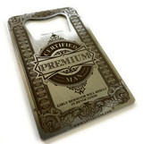 Man Card Bottle Opener - Laser Engraved