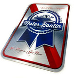 Fugly Coolers Motor Boatin Champion 12 x 18 - PVC Plastic Sign
