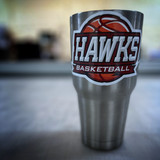 Hawks Basketball - Sticker
