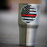 Thin Red Line Maltese Cross