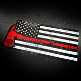 American Firefighter Rex Axe sticker