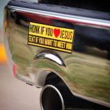 Honk If You Love Jesus - Sticker