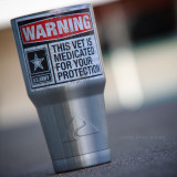 Warning this vet is medicated for your protection