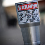 Warning this vet is medicated for your protection
