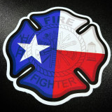 Texas Firefighter Maltese Cross