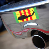 Vietnam Ribbon Helicopter - Sticker