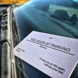 You Suck at Parking Cards
