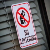 No Loitering - Sticker