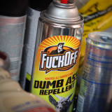 Fuck Off Dumb Ass Repellent - Sticker