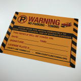 No Parking Fake sticker