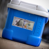 Nicolas Nick Cage Fake Hundred Dollar Bill Money - Sticker