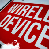 Protected By High Speed Wireless Devices - Metal Sign
