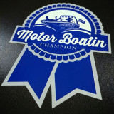 Fugly Coolers Motor Boatin Champion - Sticker