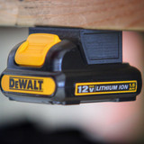Battery Mount Adapter Dock Holder for Dewalt 12v 12 volt
