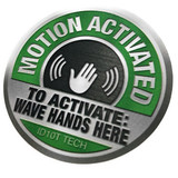 Motion Activated Wave Here (2 pack) - Sticker
