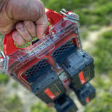 Battery Mount Adapter Dock Holder for Milwaukee M18 to Packout