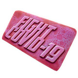 Fight Covid 19 Soap - Sticker