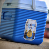 Corona Virus Beer Can - Sticker
