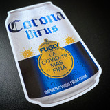 Corona Virus Beer Can - Sticker
