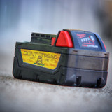 Don't Tread On Me Stickers for Milwaukee M18 Battery (2 pack) 