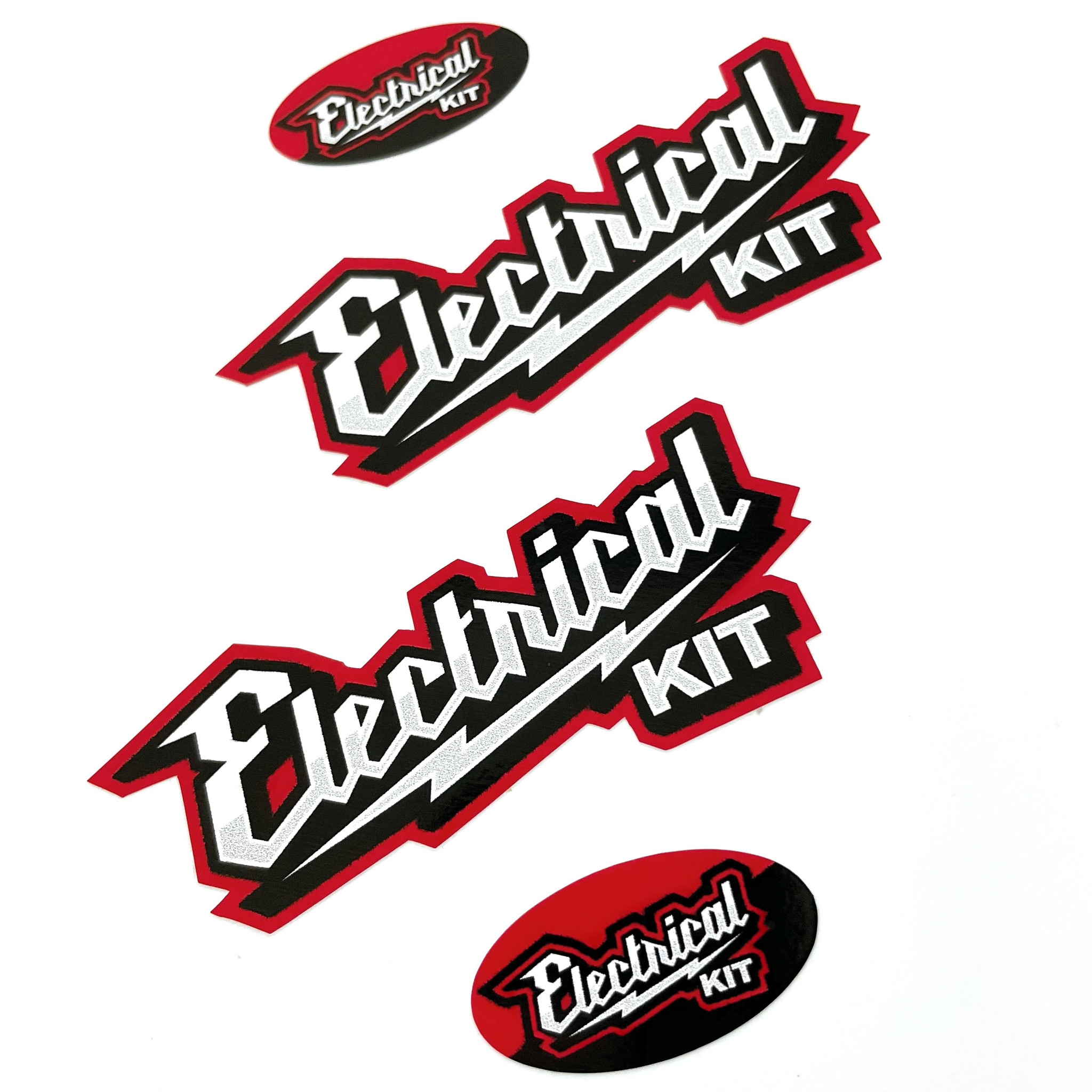 Electrical Kit (4 pack) Stickers