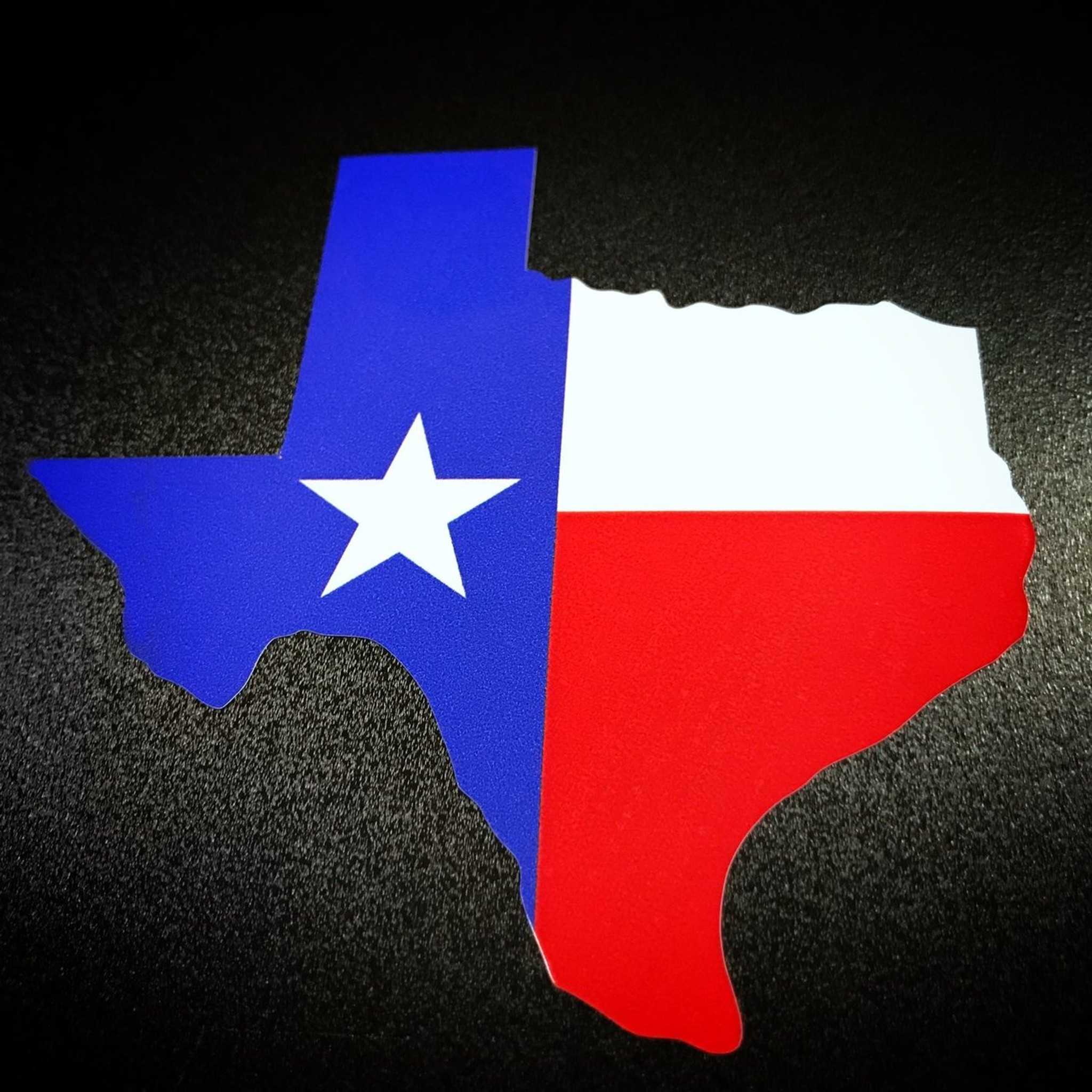 Texas Red White Blue - Sticker