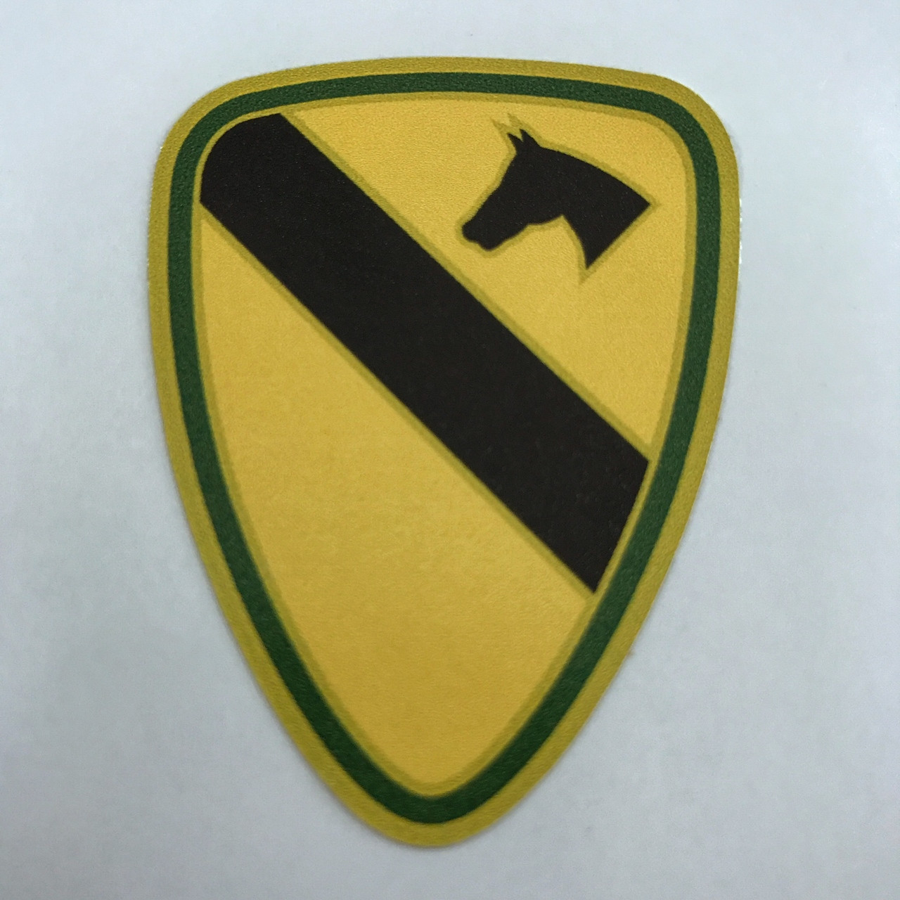 Army Stickers And Decals 1st Cavalry Division Sticker Decal - Self Adhesive Vinyl - Weatherproof - Made In USA - First Team Cav Fort Hood Arms Division Division One - Foto 4