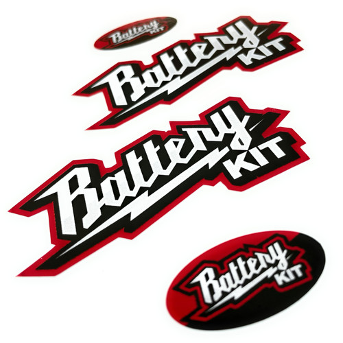 Battery Kit (4 pack) - Stickers
